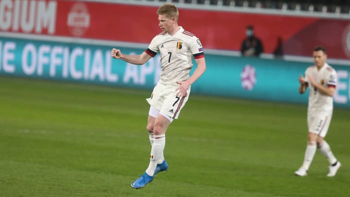 Kevin De Bruyne leads Belgium into the Euros